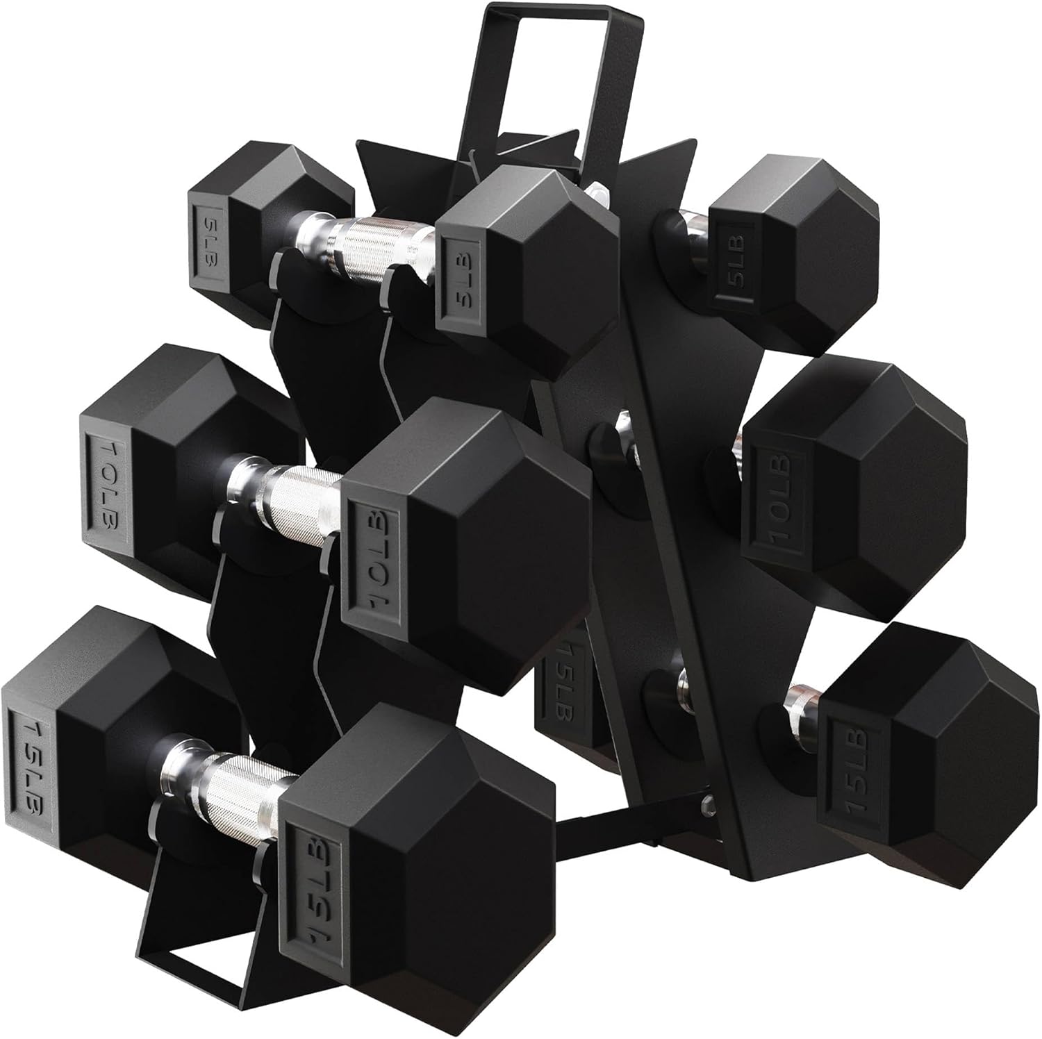 Home Gym Dumbbell Set - Набор гантелей для домашнего спортзала, в