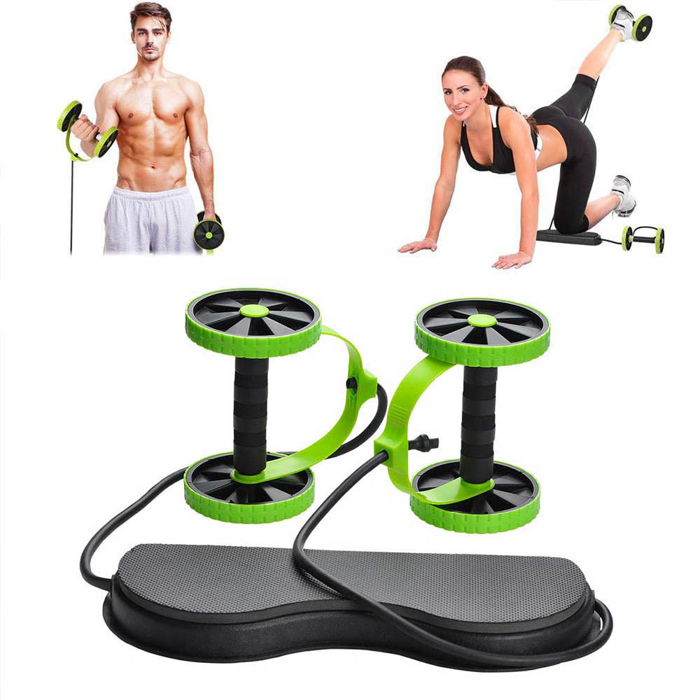 Home Gym Second - Брюшный ролик с двойным колесом Ab,