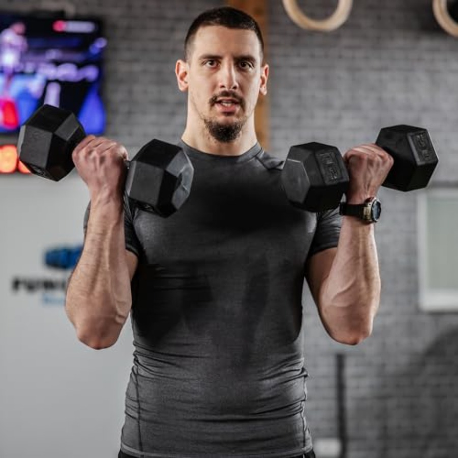 Набор резиновых гантелей 40/45 – обзор и цена Home Gym Dumbbell Set