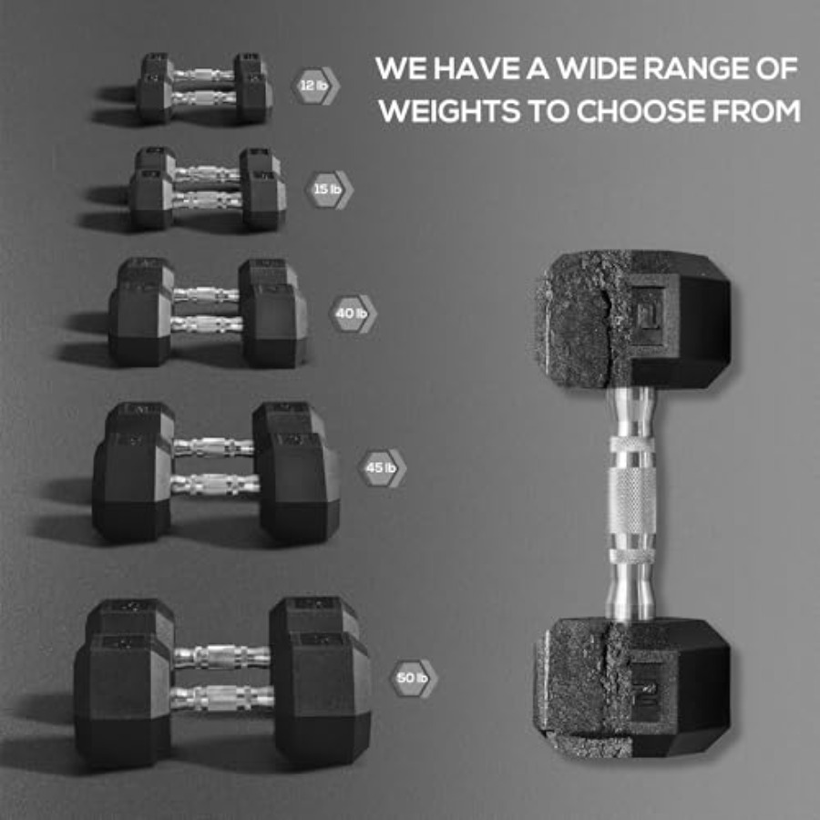 Набор резиновых гантелей 40/45 – обзор и цена Home Gym Dumbbell Set