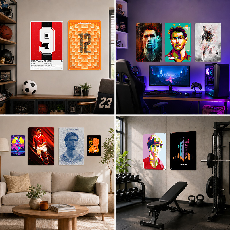 Алюминиевые постеры Марко ван  – обзор и цена Home Gym Icon