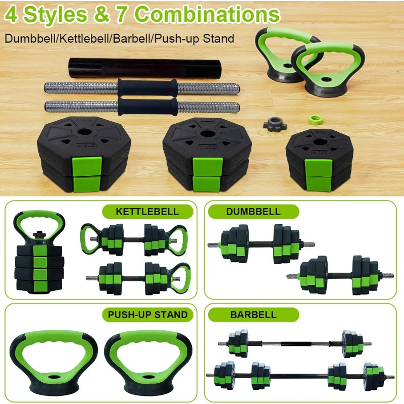 Регулируемый набор гантелей 4  – обзор и цена Home Gym Dumbbell Set