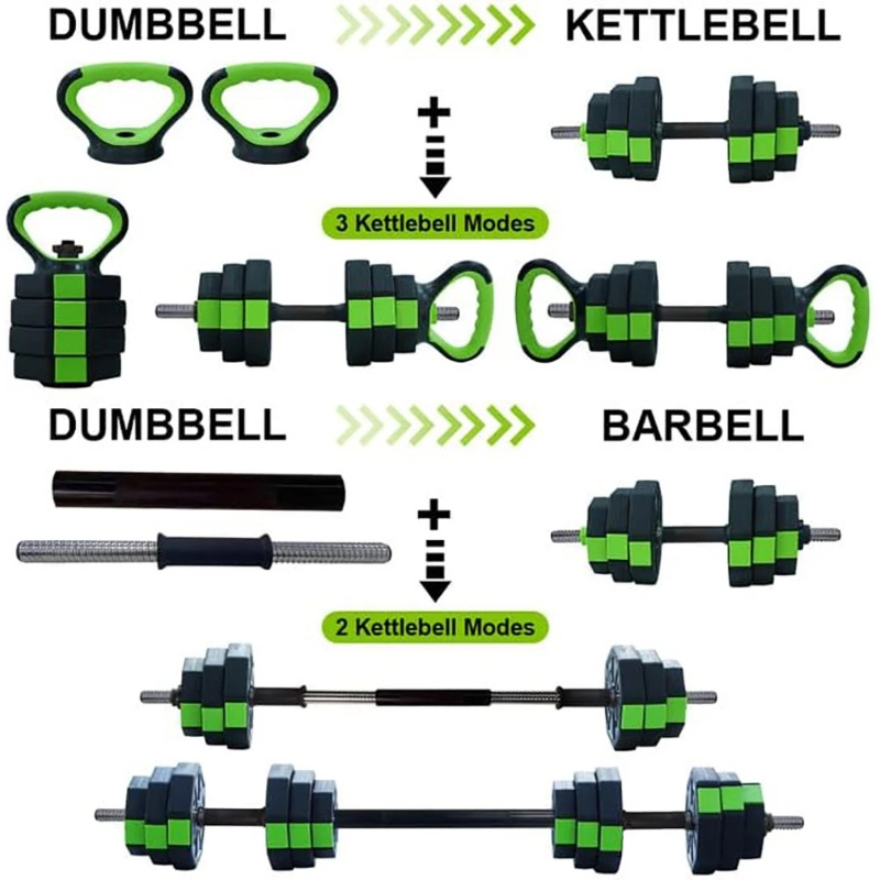 Регулируемый набор гантелей 4  – обзор и цена Home Gym Dumbbell Set