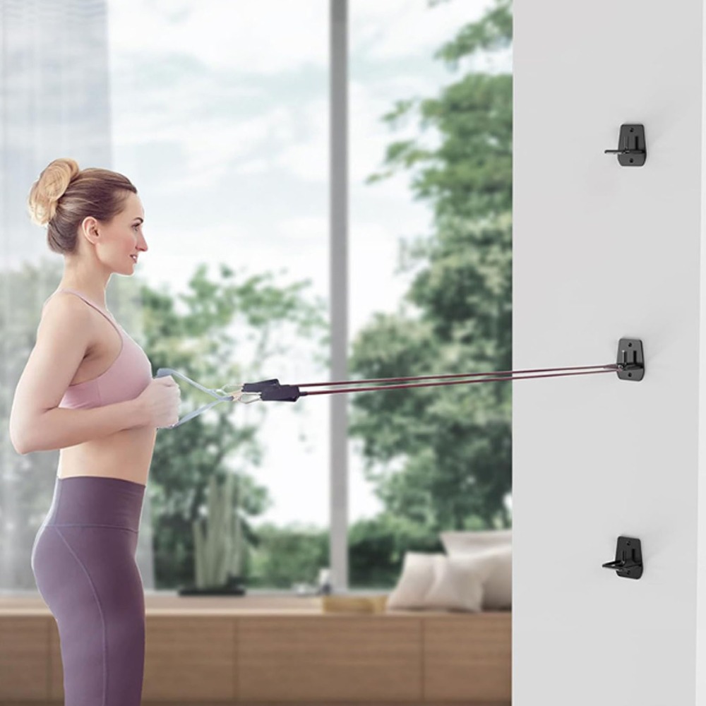 3 шт. черных настенных креплен – обзор и цена Home Gym Equipments