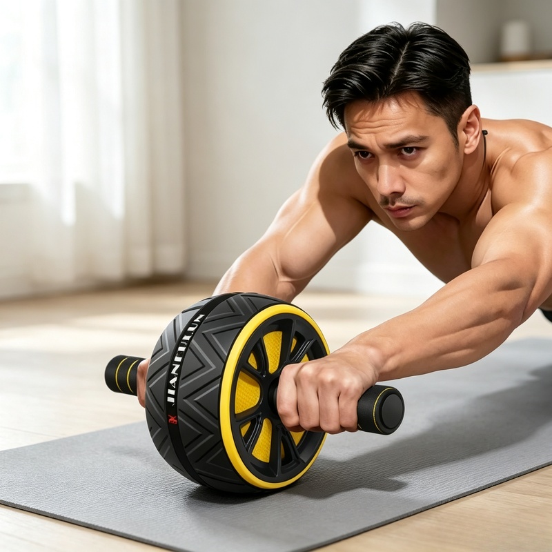 Ролик для пресса с нескользяще – обзор и цена Home Gym Technogym