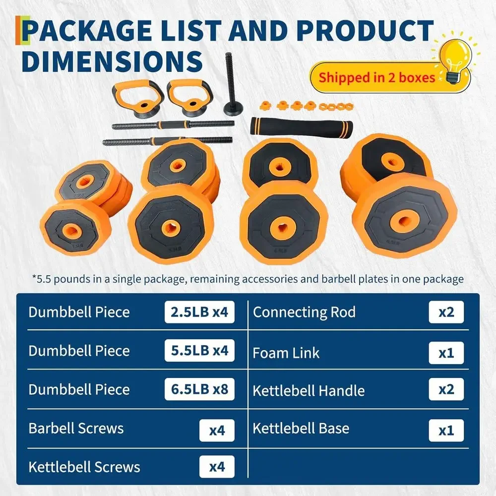 Набор для домашнего спортзала  – обзор и цена Home Gym Dumbbell Set