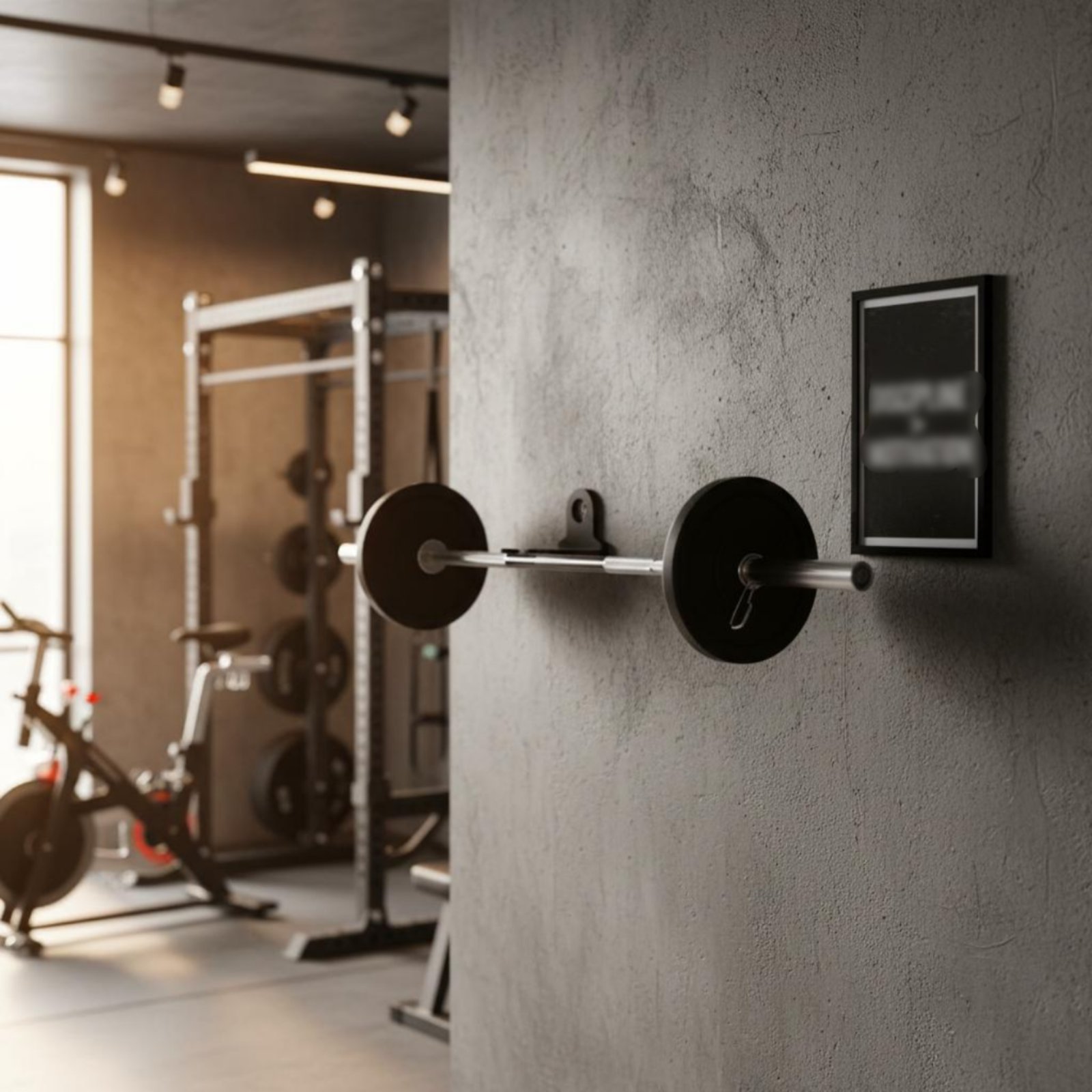 Настенный держатель для штанги – обзор и цена Home Gym Wall Mounted