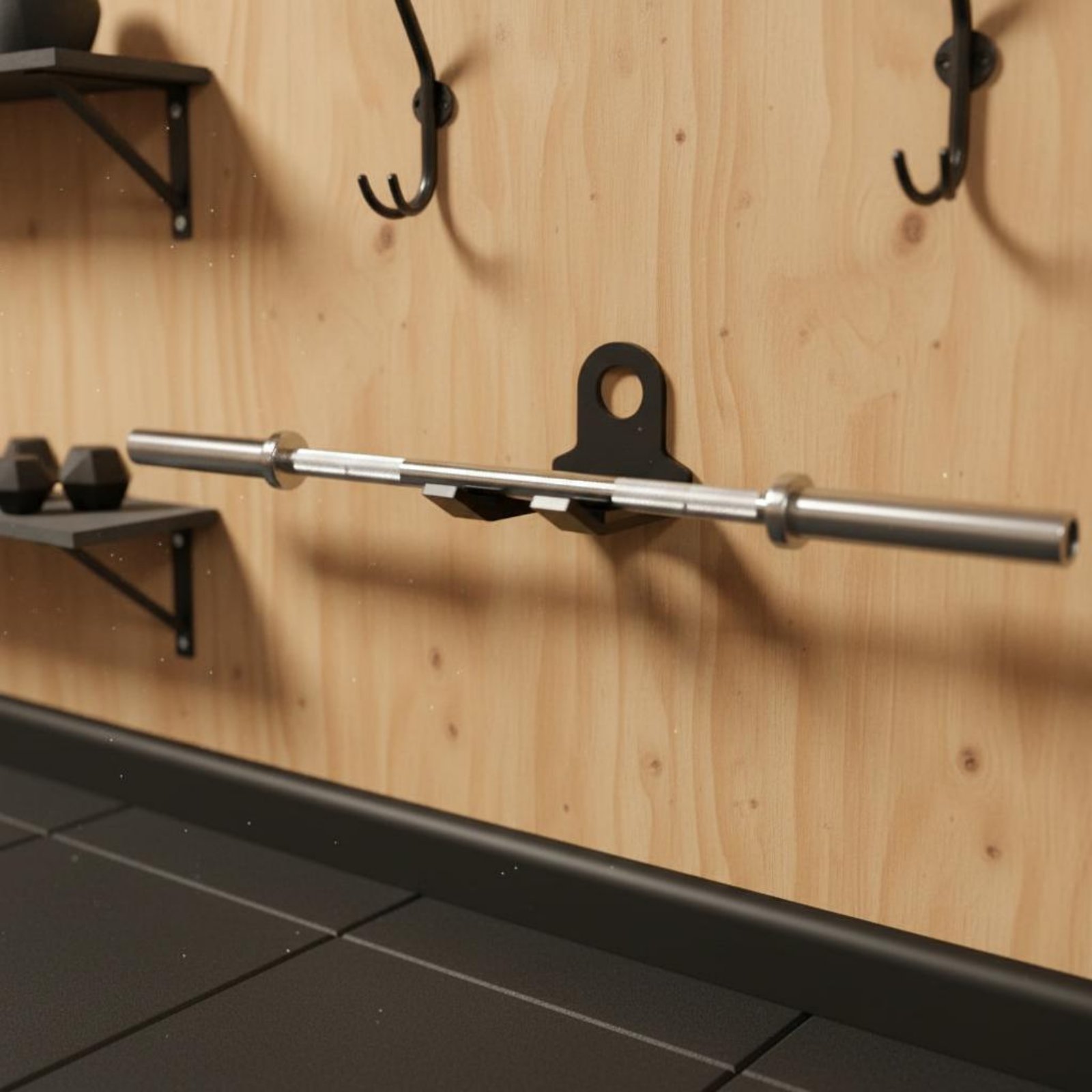 Настенный держатель для штанги – обзор и цена Home Gym Wall Mounted
