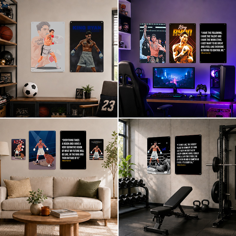 Алюминиевые постеры Райана Гар – обзор и цена Home Gym Icon