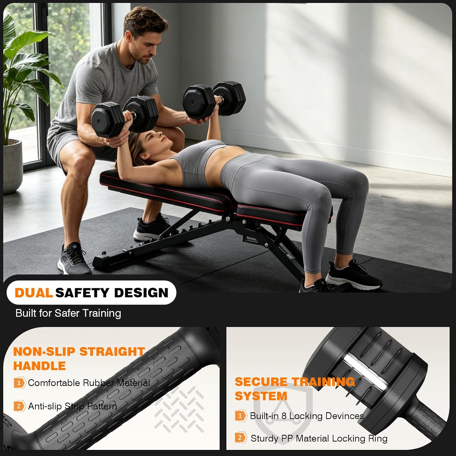Набор регулируемых гантелей, 2 – обзор и цена Home Gym Dumbbell Set