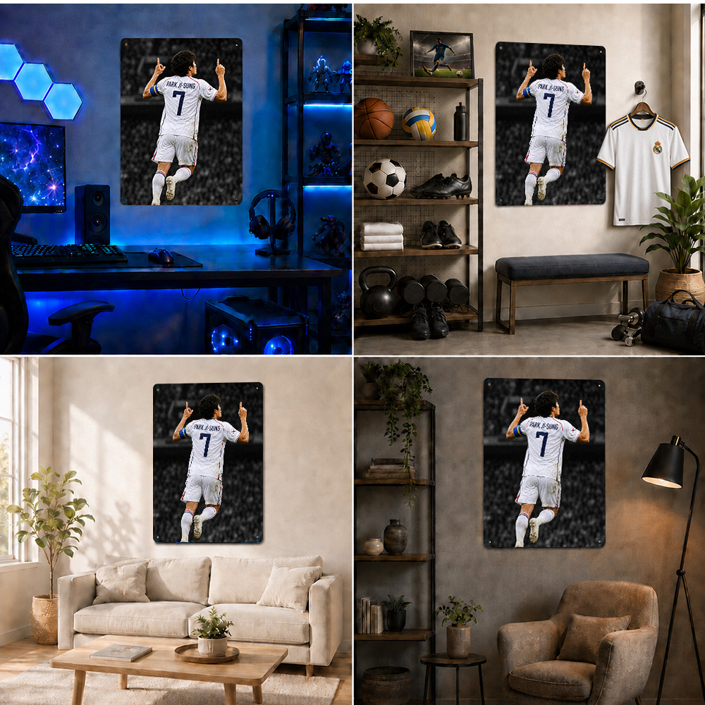 Футбольный алюминиевый постер  – обзор и цена Home Gym Icon