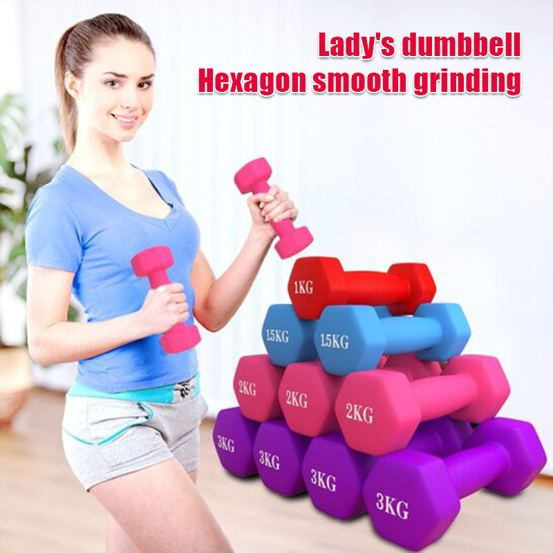 Женская гантель, шестиугольная – обзор и цена Home Gym Dumbbell Set